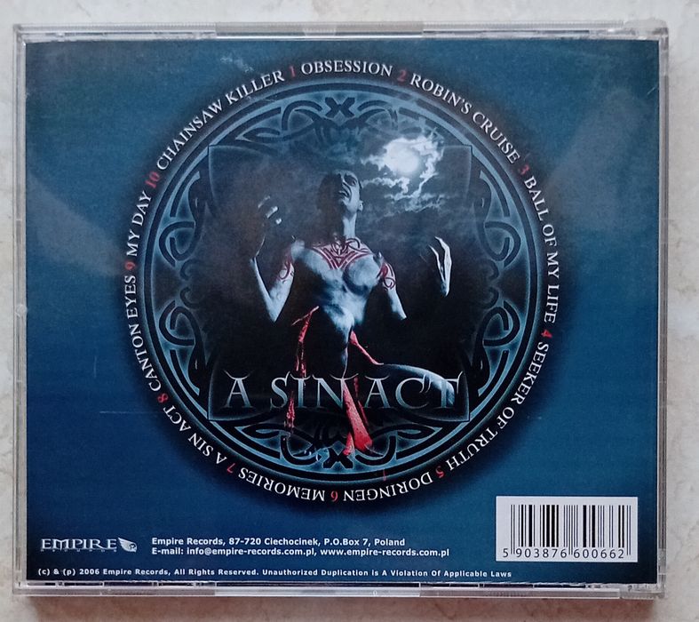 Chainsaw - A Sin Act CD