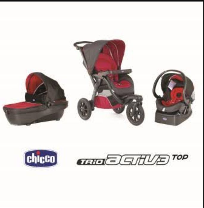 Коляска (Люлька, прогулка, автокрісло)Chicco Trio Activ 3 Top