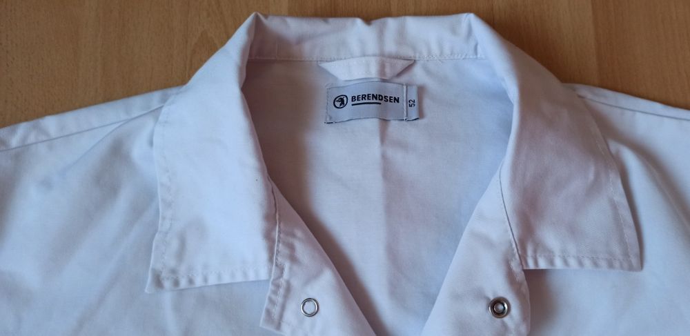 Bluza biała robocza bluzy + rękawice maxi flex cut