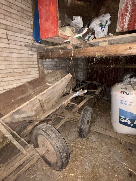 Wóz konny do ciągnika traktora