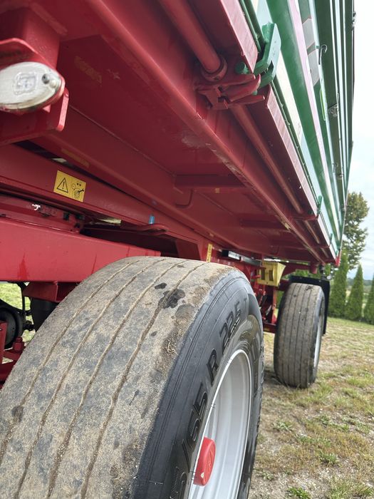 Przyczepa Metaltech DB 12000 (12T) wywrot 3-stronny | 2014/2015