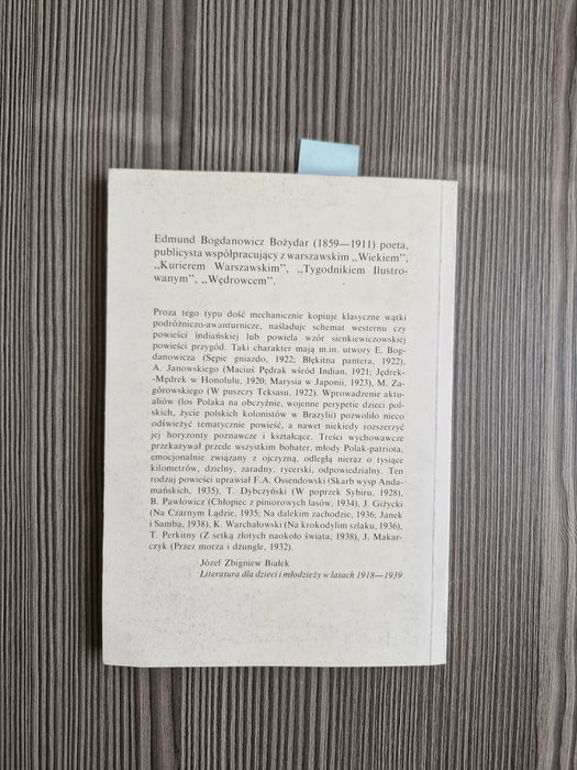 7884. "Błękitna pantera i sępie gniazdo" Edmund Bogdanowicz