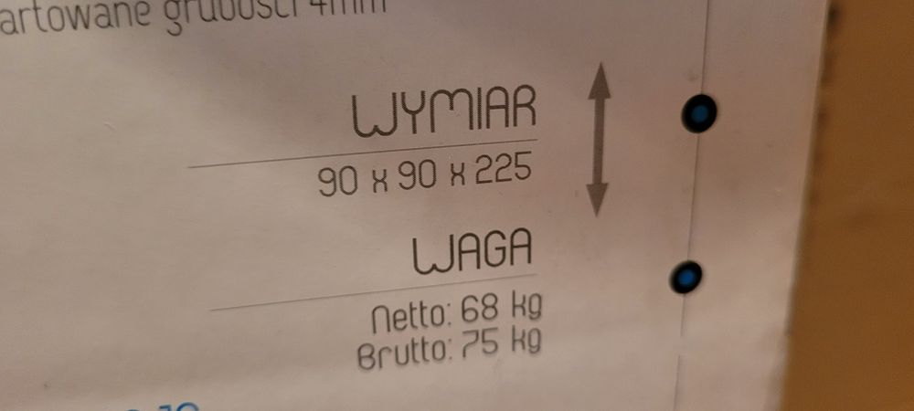 Kabina prysznicowa Neptun Hydro  WS-90