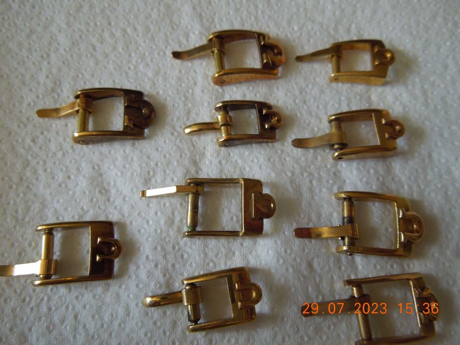 klamerka do paska zegarka omega