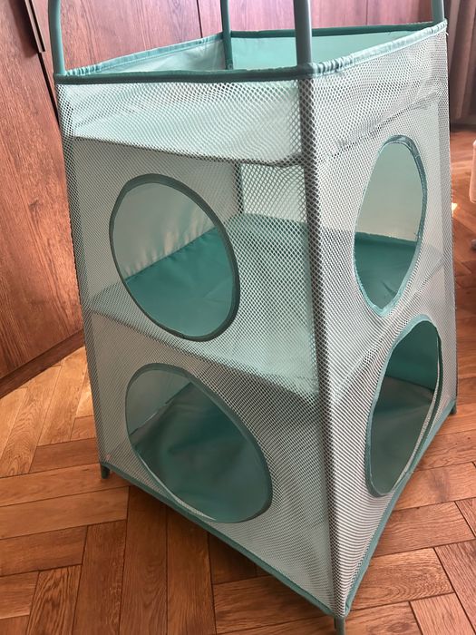 Ikea Tigerfink pojemnik stojak na zabawki pluszaki