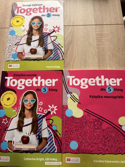 Zestaw podręczników Together 5