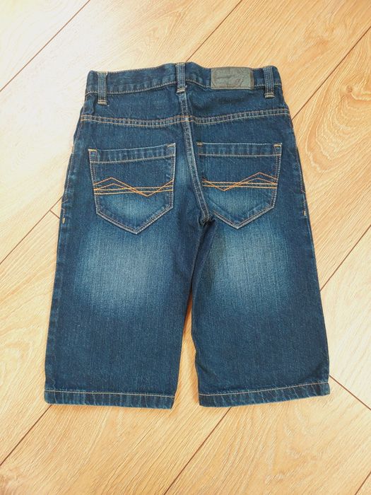 Jeansowe spodenki krótkie rozm. 134