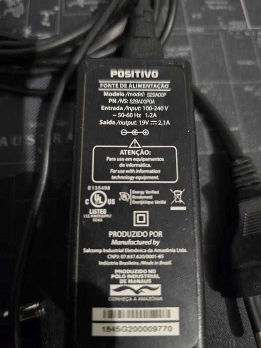 Carregador para portatil