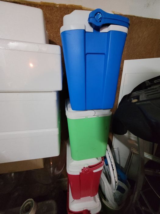 Caixas termicas usadas preço por cada