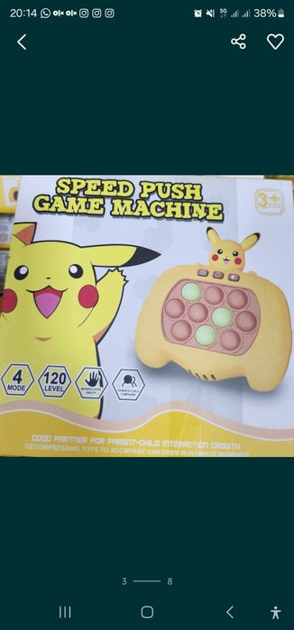 Pop it eletrônico stitch/ Pikachu/ hello kitty/ disney