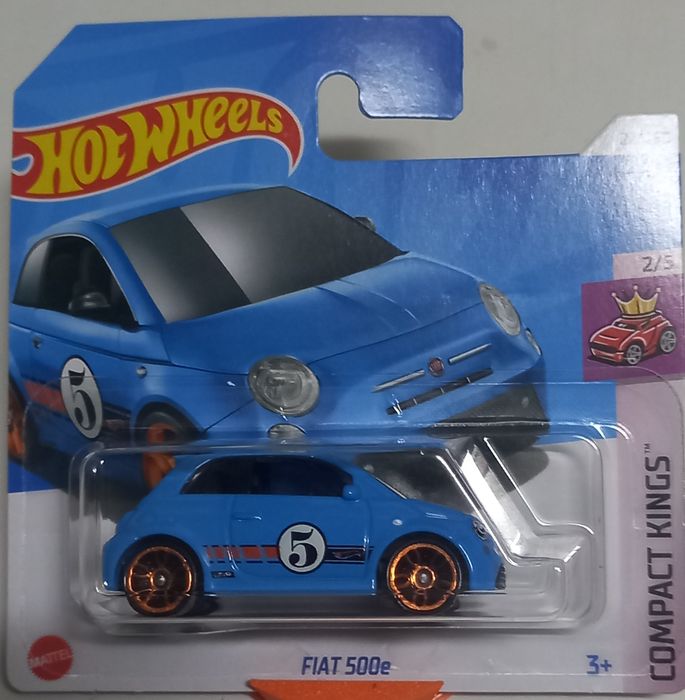 Hot wheels fiat 500e