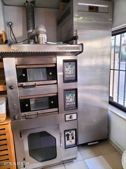 Forno de padaria e arca de conservação