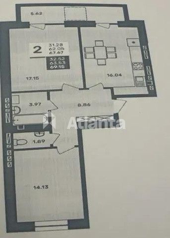 Продається 2-кім квартира в ЖК Сусіди-2 м.Винники. Кільцева 1