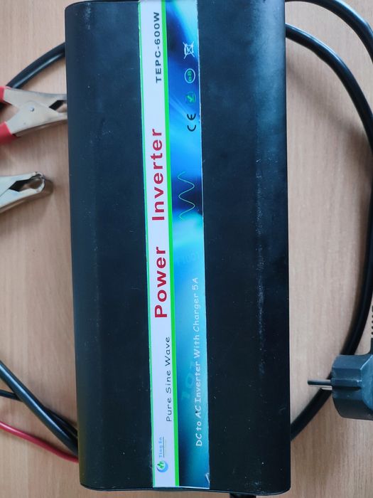 Перетворювач  12V-220V, 600 Вт