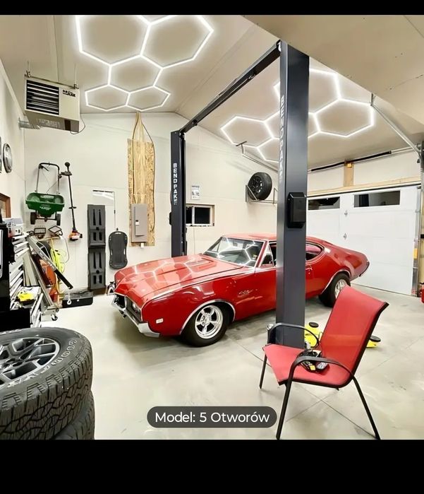 Lampa LED plastry miodu