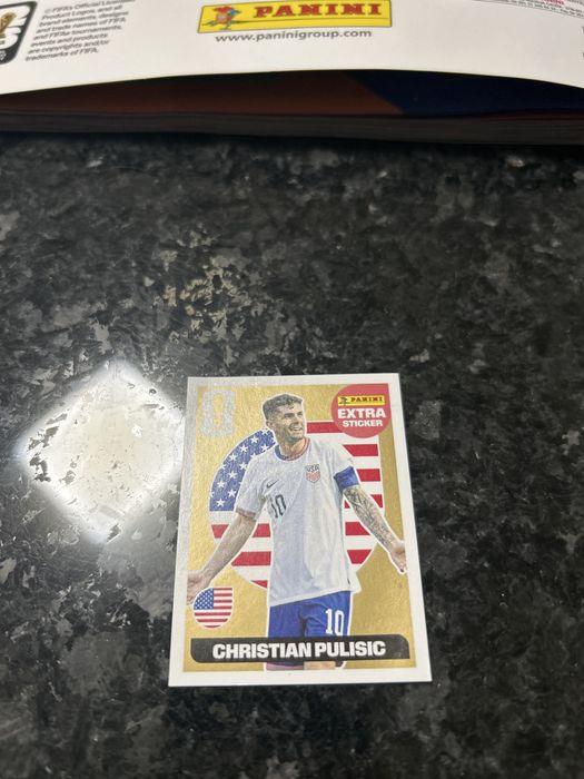 Cromo pulisic raro