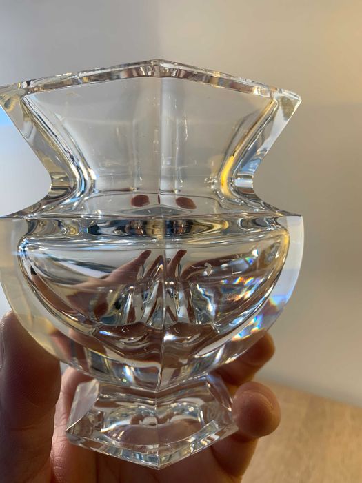 wazonik kryształowy cięzki gruby piekny Odessa Waterford Crystal