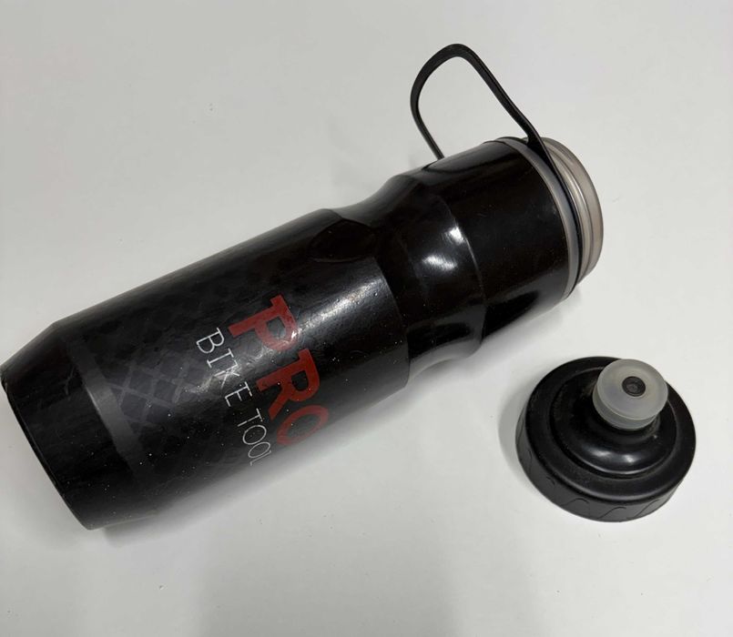 Bidão Ciclismo PRO Bike Tool Preto Garrafa Água Desporto Ginásio