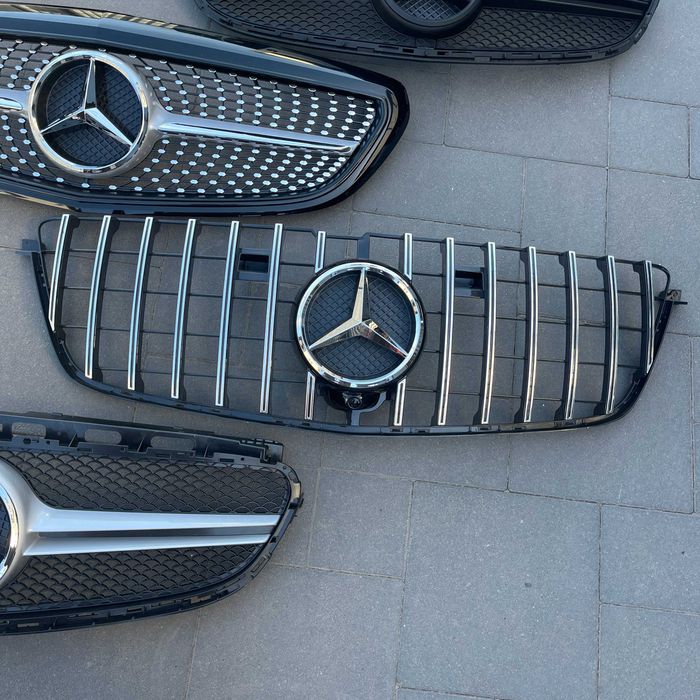 Решітка радиатора решотка мерседес mercedes w205w211w447w212w463w221