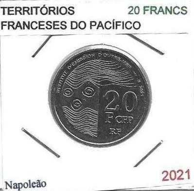 Territórios Franceses do Pacífico - - - - - - Moedas