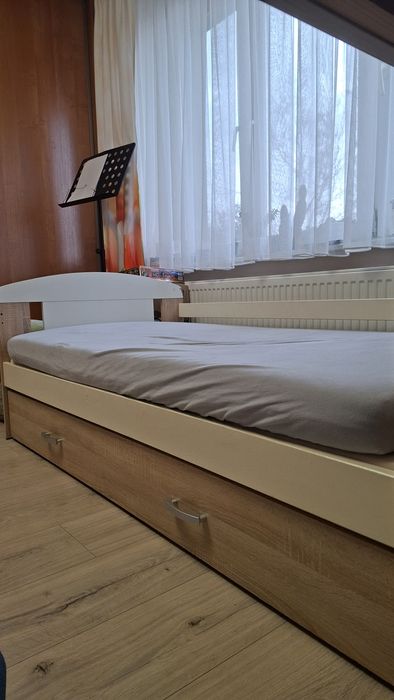 Łóżko dziecięce z materacem 160x80