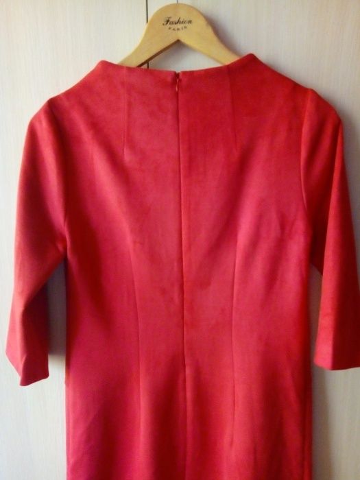Маленькое красное платье размер eu36 наш 42