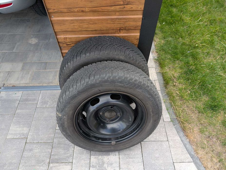 Komplet felg stalowych Peugeot 207/208