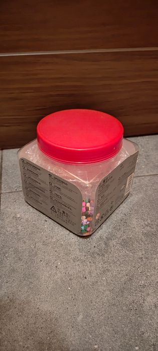 Słoik koralików do prasowania