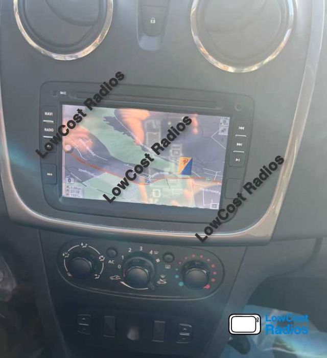 Rádio 2DIN 7" Android • DACIA Logan Sandero Duster Lodgy • CARPLAY | CARPLAY • ANDROID AUTO