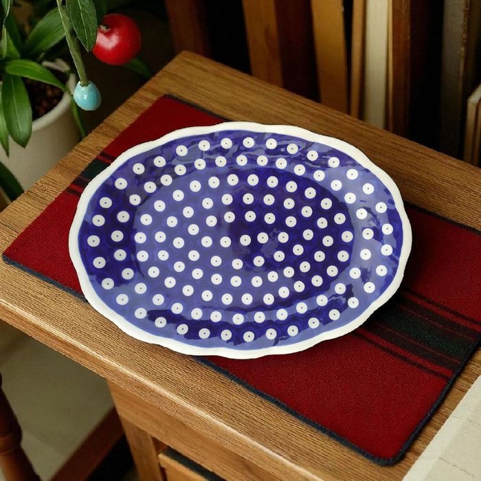 Półmisek 25x17,5cm.Ceramika Bolesławiecka