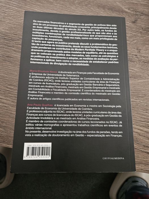 Livro carteira de investimentos