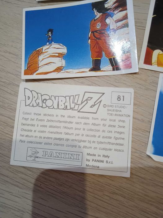 Cromos antigos Dragon Ball