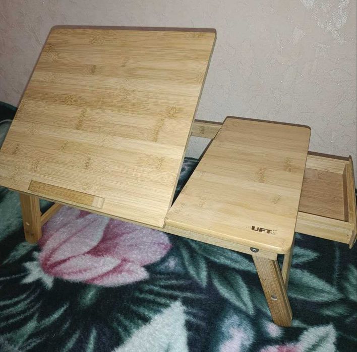 Столик для ноутбука, бамбуковий, UFT T27