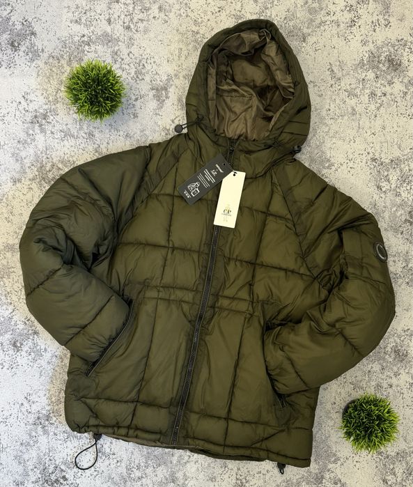 Пуховик C P Company DD Shell GREEN , сп компани