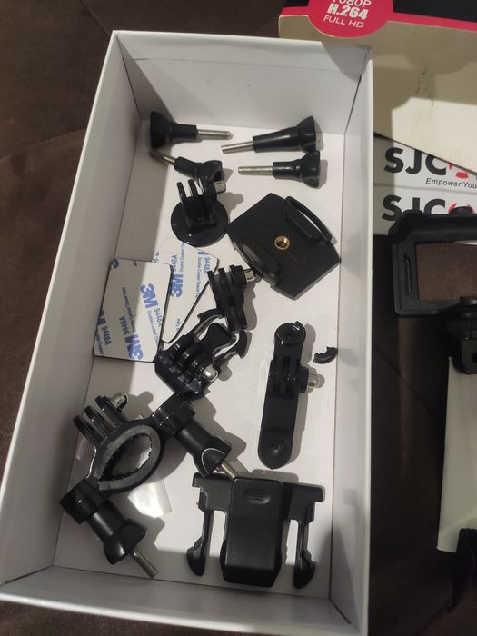 Екшн-камера SJCAM SJ5000 4K, карта 32 ГБ + набір кріплень