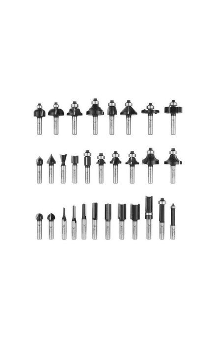 Набір фрез по дереву Parkside PFB 30 8мм (30 шт) з Німеччини, фрези