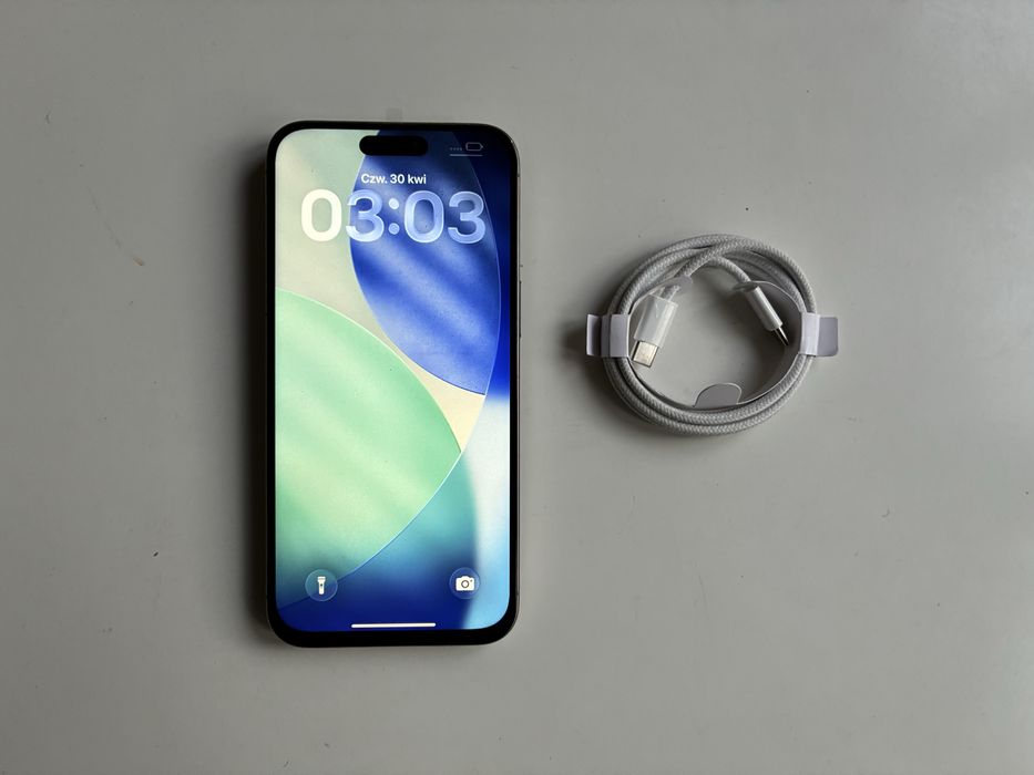 Iphone 15 Pro Max 512GB 100% Kondycji Natural Titianium