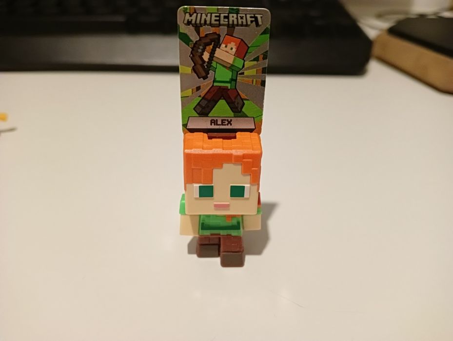 figurki kinder joy minecraft