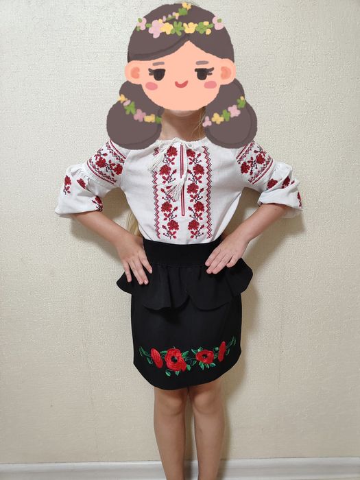 Вышиванка для девочки