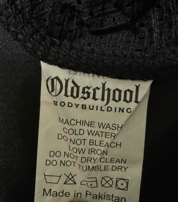 Майка Oldschool Bodybuilding Gold