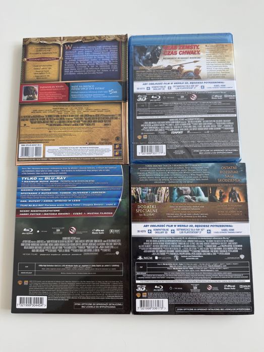 Opowieści z Narni, 300, Harry Potter, Hobbit - Blu-Ray