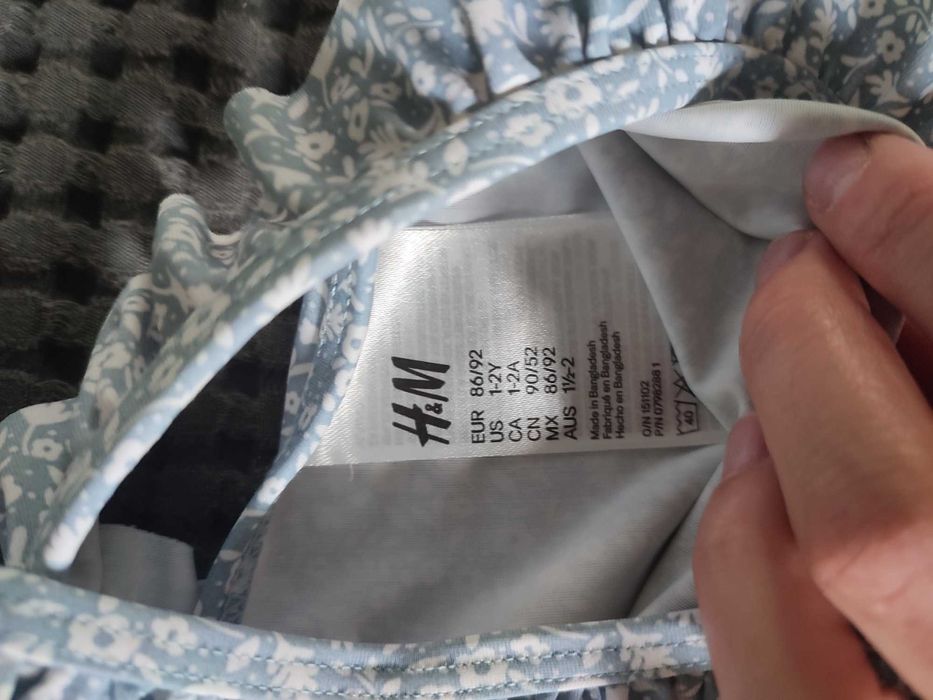 Strój kąpielowy dla dziewczynki h&m 86/92cm