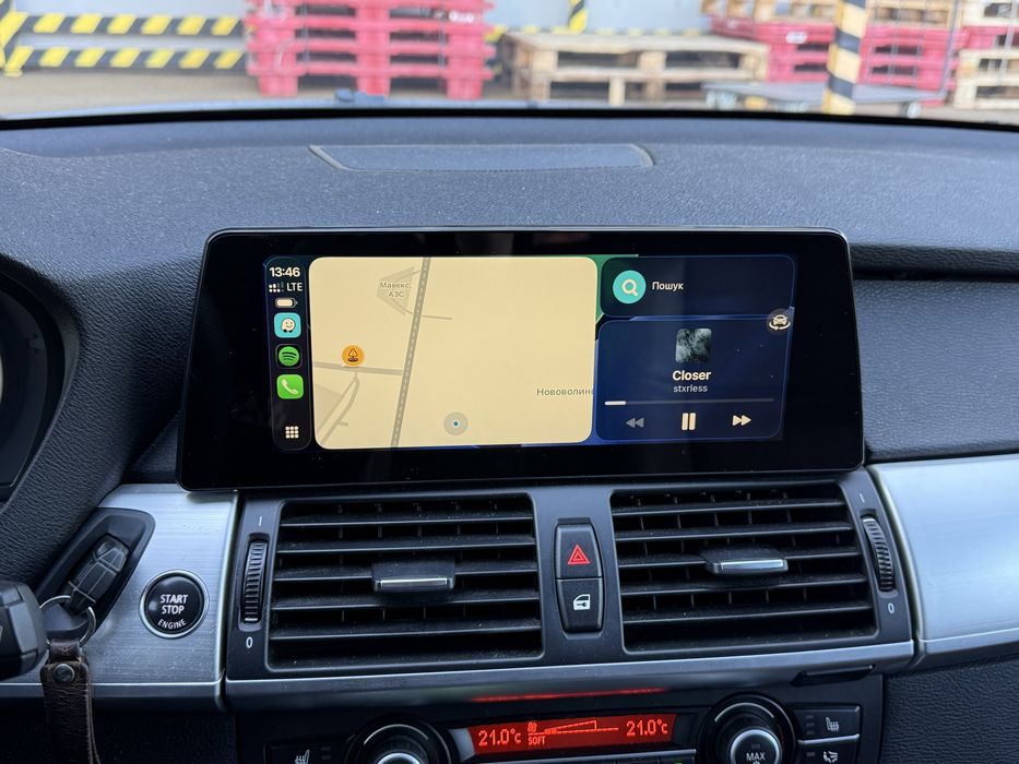 bmw x5 e70 магнітола x6 e71 carplay екран мультимедіа магнитола