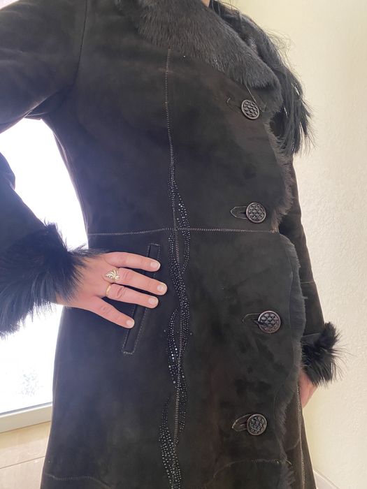 Дублянка натуральна темно-шоколадного кольору. Ціна 350$