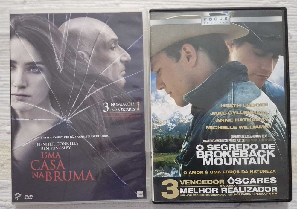 (Lote 17) 2 DVDs - (o preço indicado é por 1 DVD)