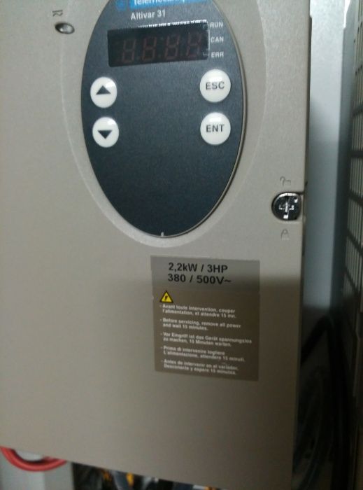 Шкаф управления экструзионной линией на базе ATV31 и ATV71.