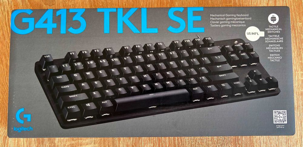 Klawiatura LOGITECH G413 TKL SE Mechaniczna czarna NOWA!