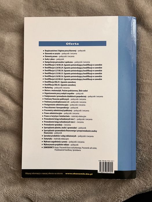 Książka do nauki do egzaminu zawodowego