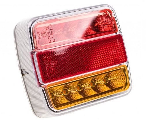 lampa tylna zespolona led zasław przyczepka