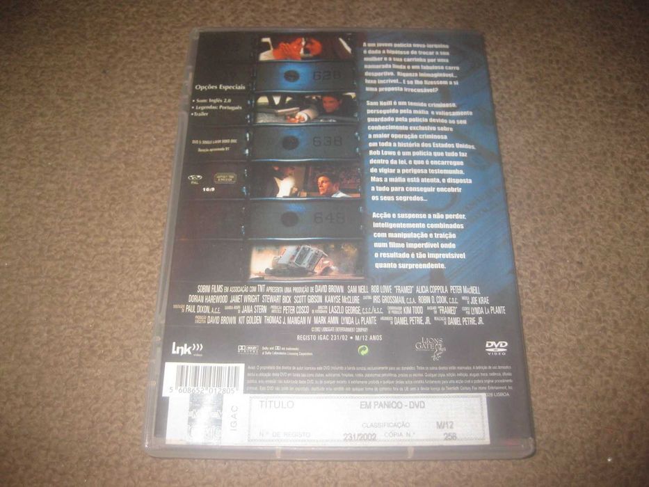 DVD "Em Pânico" com Rob Lowe